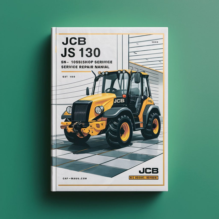 JCB JS 130 SN 1058100-1058999 Workshop Service Repair Manual