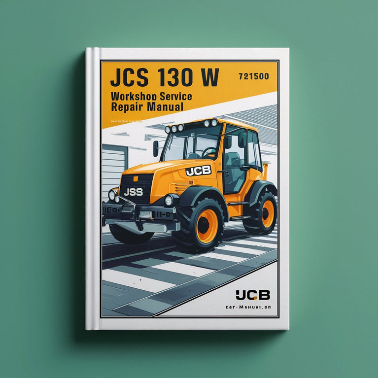 JCB JS 130 W SN 716500 Onwards Workshop Service Repair Manual