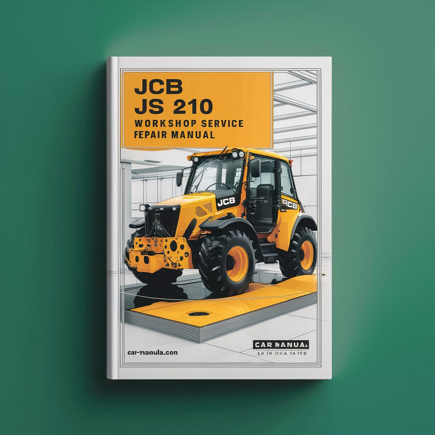 Manual de reparación y servicio del taller JCB JS 210 SN 1202500-1203999