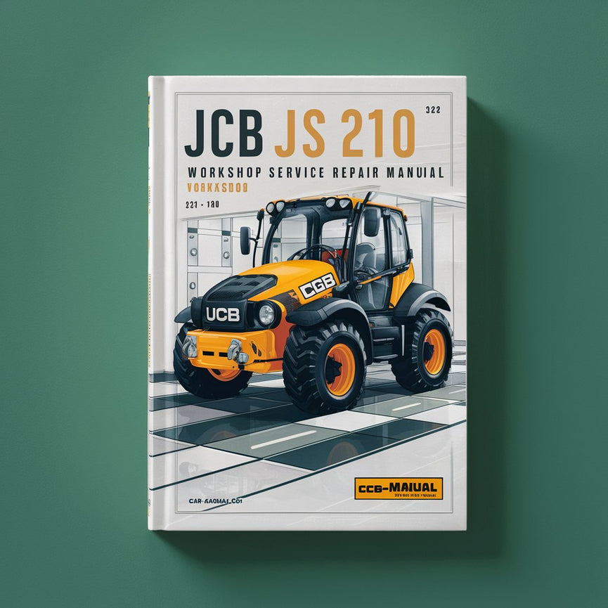 Manual de reparación y servicio del taller JCB JS 210 SN 1610000-1612499