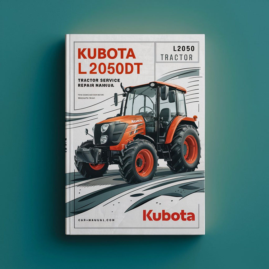 Manual de servicio y reparación del tractor Kubota L2050 L2050DT