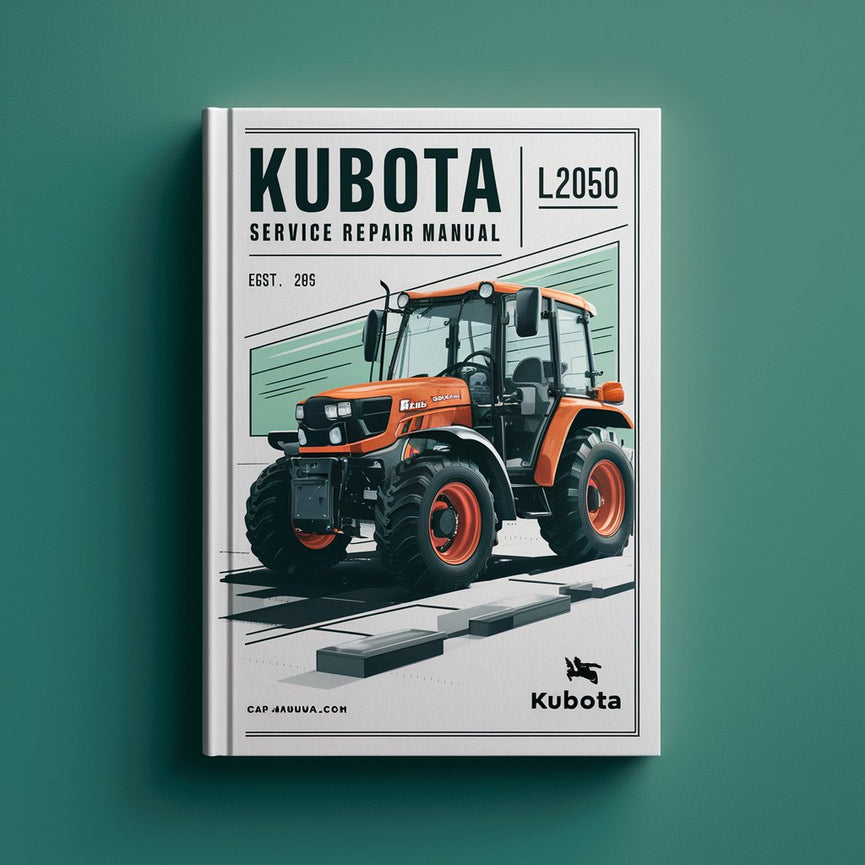 Manual de servicio y reparación de Kubota L2050