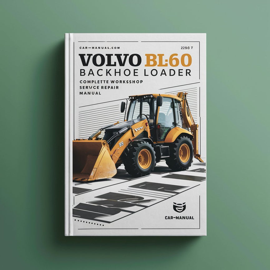 Manual completo de reparación y servicio de taller de la retroexcavadora Volvo BL60