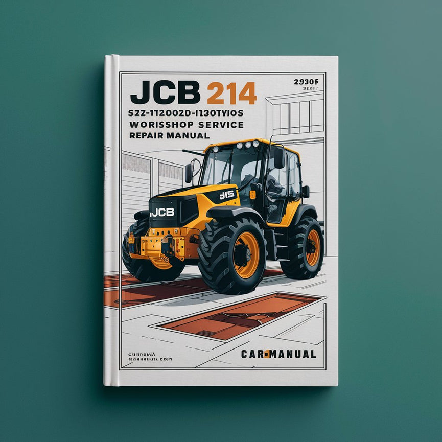 Manual de reparación y servicio del taller JCB 214 S 1327000-1349999