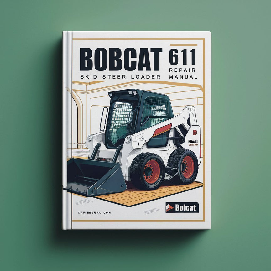 Manual de servicio y reparación de la minicargadora BOBCAT 611