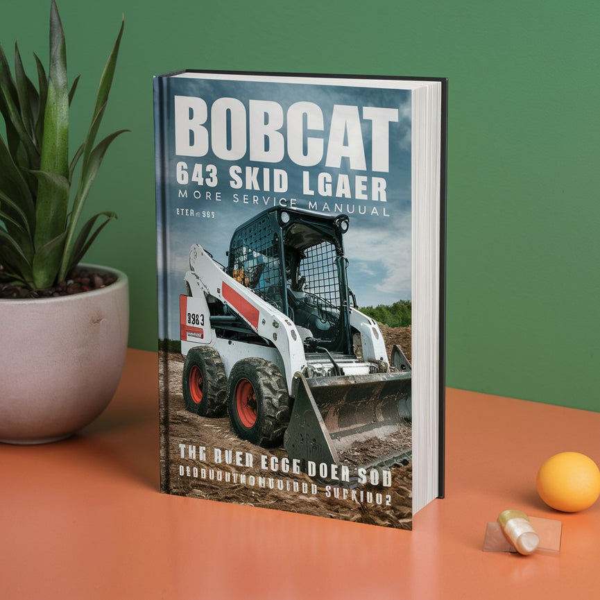 Manuel de réparation et d'entretien de la chargeuse compacte BOBCAT 643