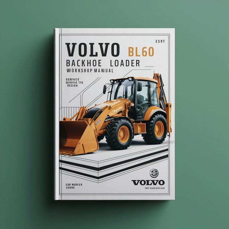 Manual de taller y reparación de la retroexcavadora Volvo BL60