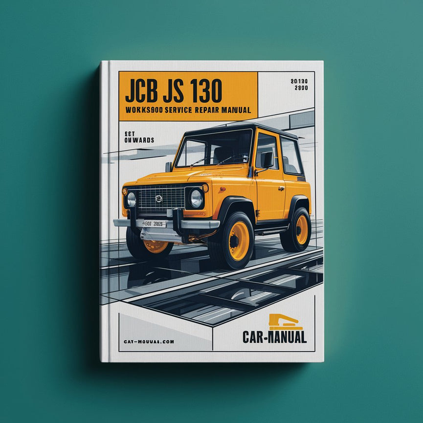 Manual de reparación y servicio del taller JCB JS 130 W 1060300 en adelante