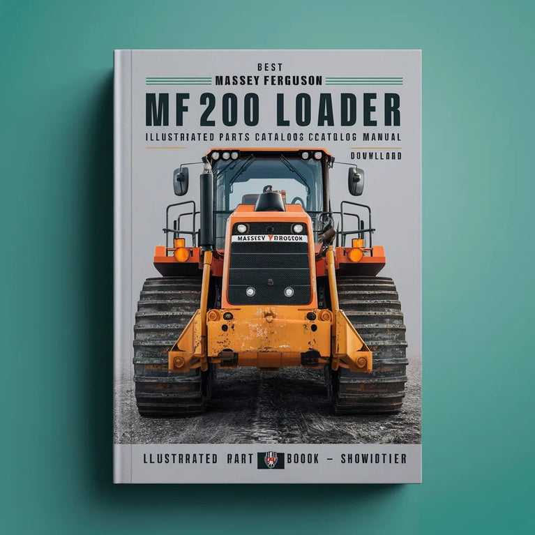 Best Massey Ferguson MF200 Crawler Loader-Dozer Illustrated Parts Catalog Manual--Massey Ferguson MF200 Crawler Loader Parts Manual