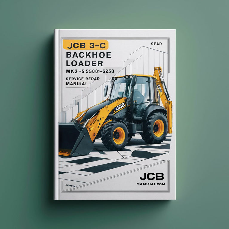 Manuel de réparation et d'entretien de la chargeuse-pelleteuse JCB 3C MK2 RANGE SN 55000-68150