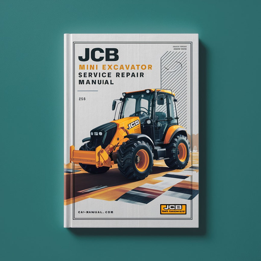 Manuel de réparation et d'entretien de la mini-pelle JCB 8056