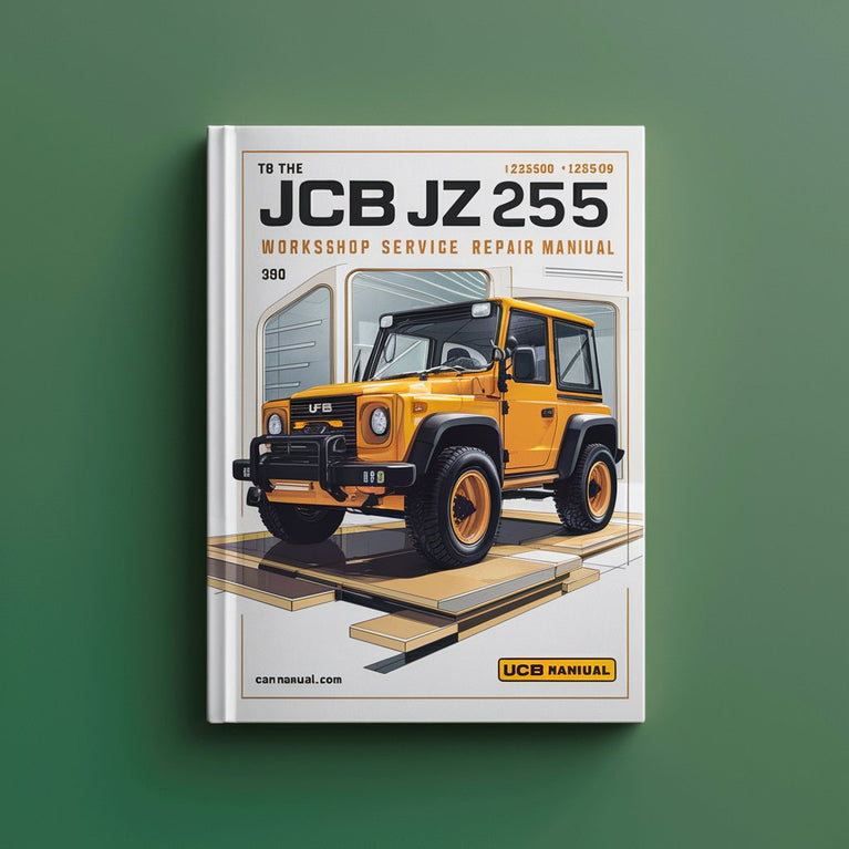 JCB JZ 255 1234500-1235499 Workshop Service Repair Manual