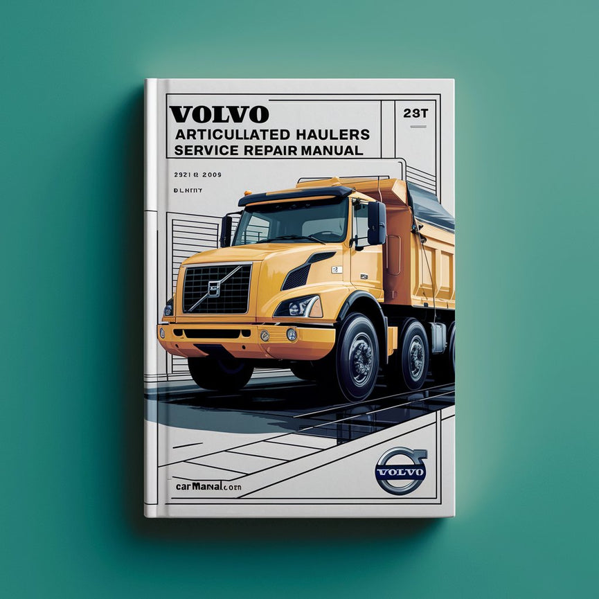 Manual de servicio y reparación de los camiones articulados (ART) de Volvo A35D