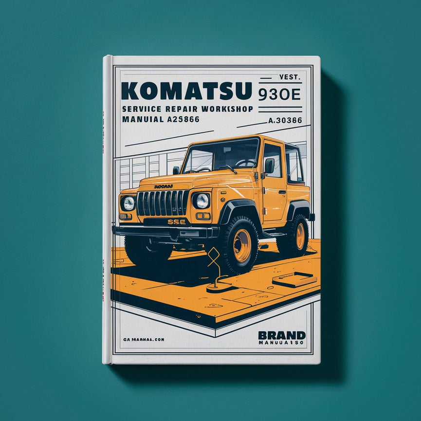 Komatsu 930E-3SE Service Repair Workshop Manual A30366 & UP