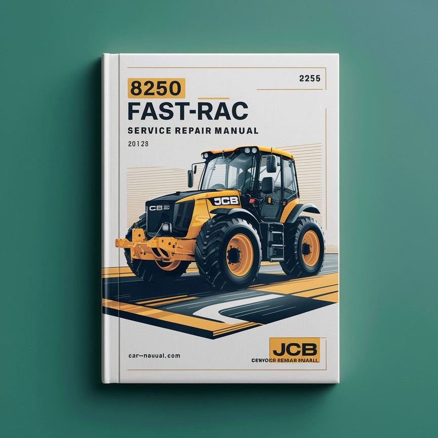 Manuel de réparation et d'entretien JCB 8250 Fastrac