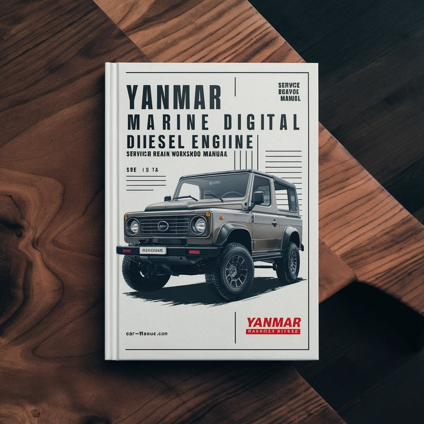 Yanmar Marine Diesel Engine 3JH2-(B)E 3JH2-T(B)E 3JH25A 3JH30A Service Repair Workshop Manual