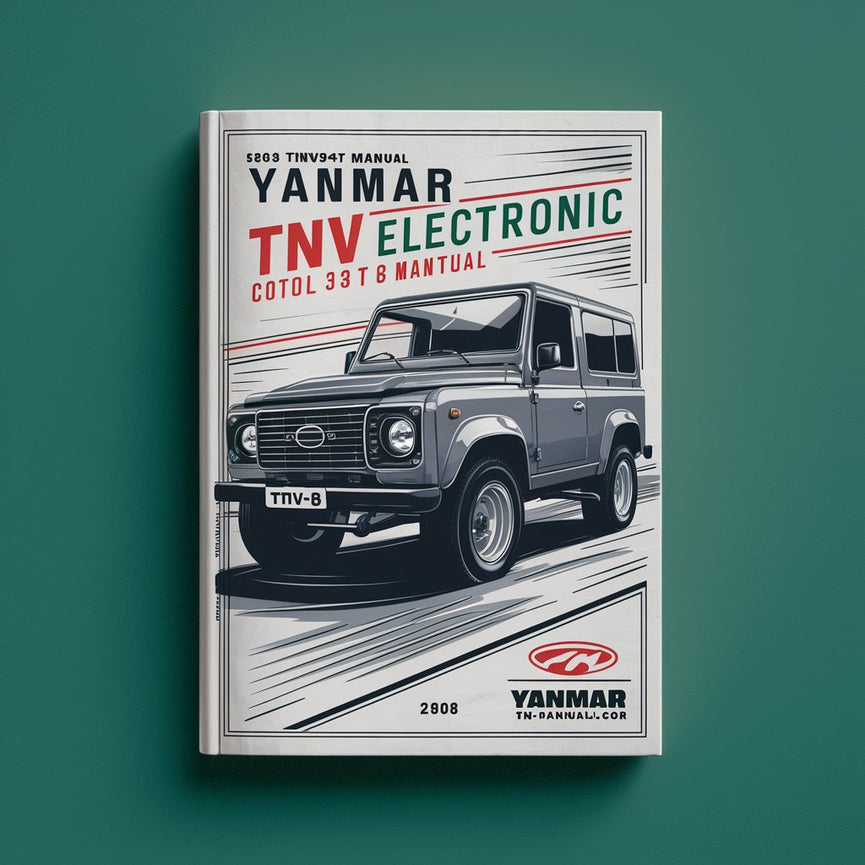 Manuel de commande électronique YANMAR TNV 3TNV84T-B