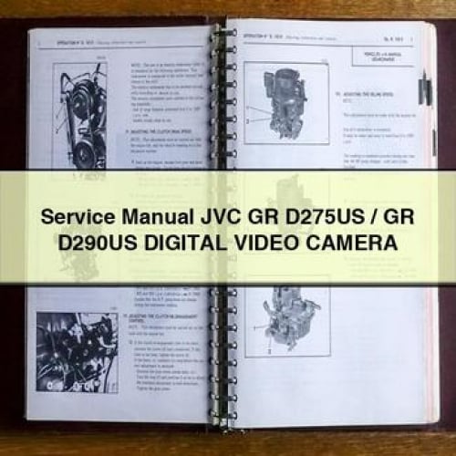 Service Manual JVC GR D275US / GR D290US Digital Video CAMERA PDF Download