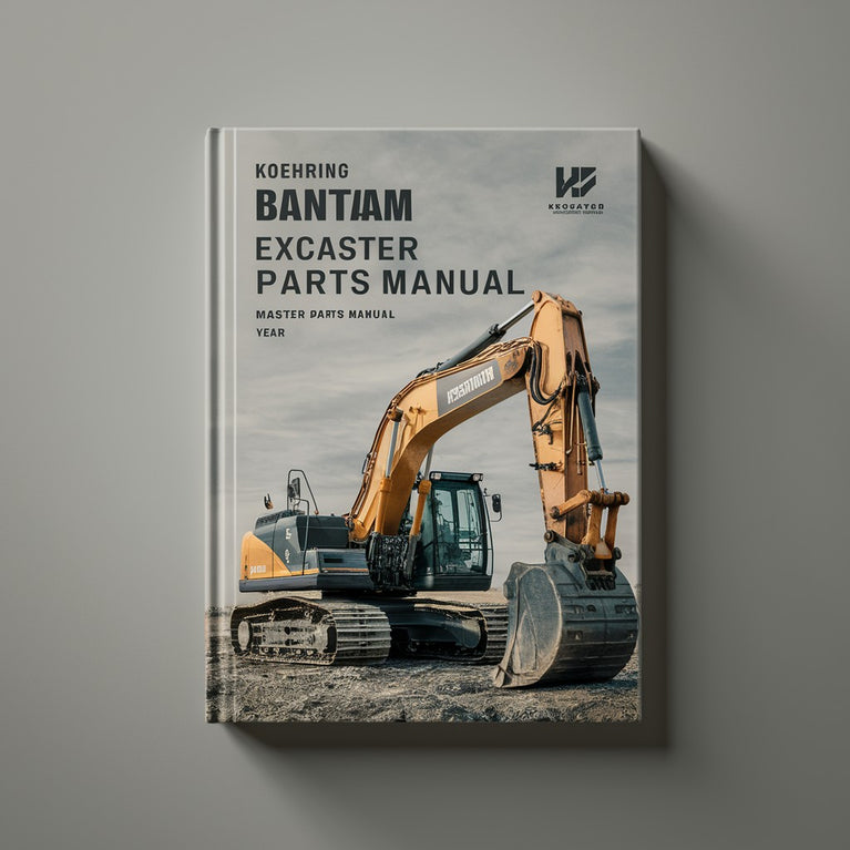 KOEHRING BANTAM Excavator C266 Master Parts Manual