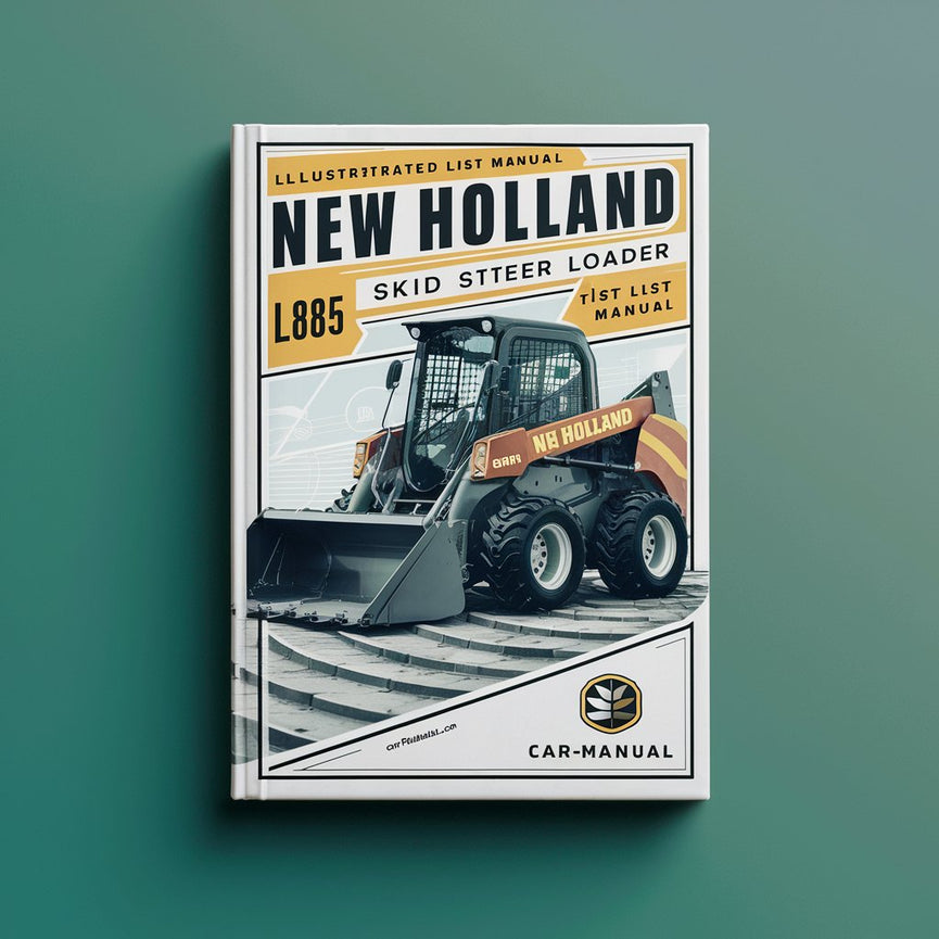 Manual de lista de piezas ilustradas de la minicargadora New Holland L885