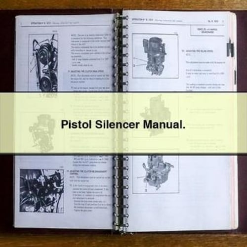 Manuel d'utilisation du silencieux pour pistolet. Téléchargement PDF