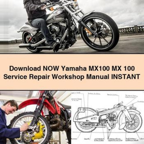 Téléchargez maintenant le manuel d'atelier de réparation et d'entretien Yamaha MX100 MX 100 PDF instantané