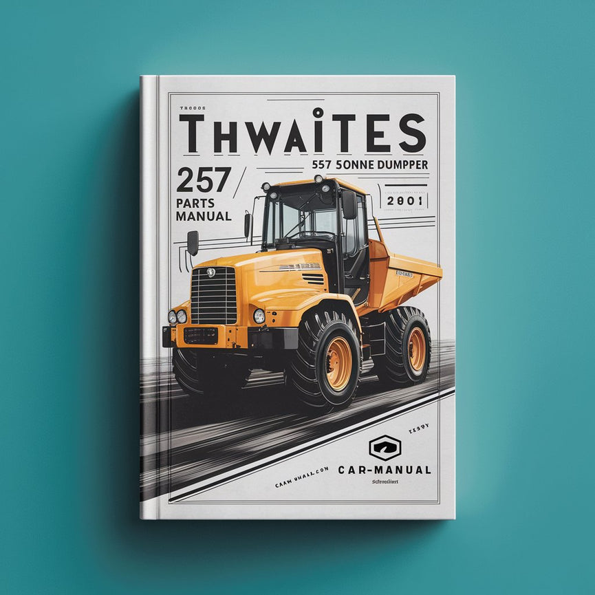 Manual de piezas del dumper Thwaites 257 de 5 toneladas