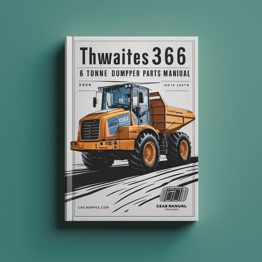 Manual de piezas del dumper Thwaites 366 de 6 toneladas