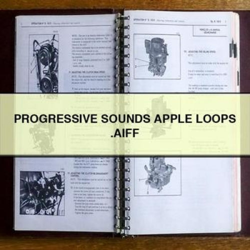 SONS PROGRESSIFS APPLE LOOPS .AIFF