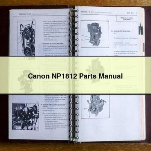 Canon NP1812 Parts Manual PDF Download