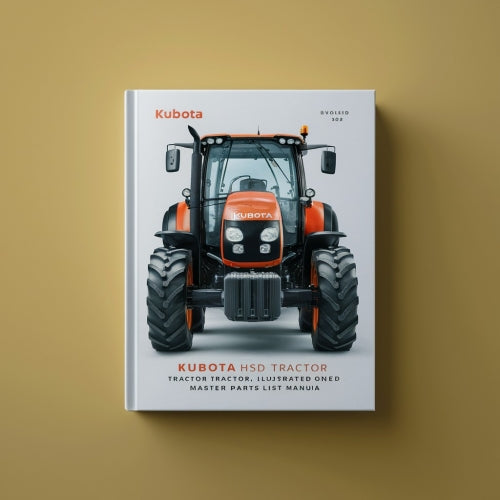 Manuel illustré des pièces détachées du tracteur Kubota B7510HSD à télécharger en PDF