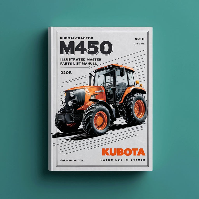 Manuel illustré des pièces détachées du tracteur Kubota M4500