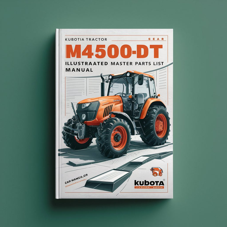 Manual ilustrado de la lista maestra de piezas del tractor Kubota M4500DT