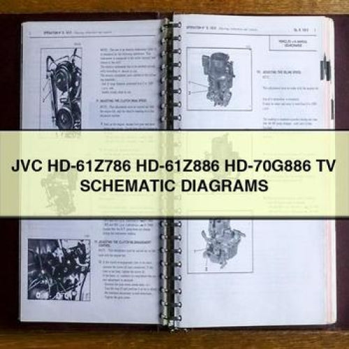 Diagrammes schématiques du téléviseur JVC HD-61Z786 HD-61Z886 HD-70G886