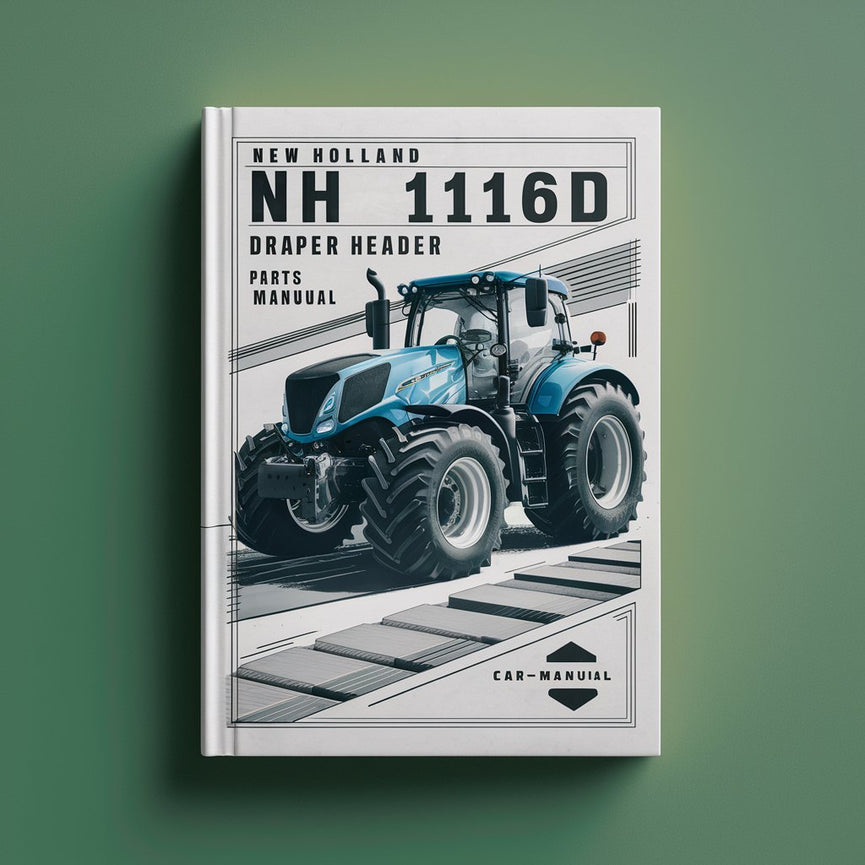 Manual de piezas del cabezal de corte New Holland NH 1116D 5841110