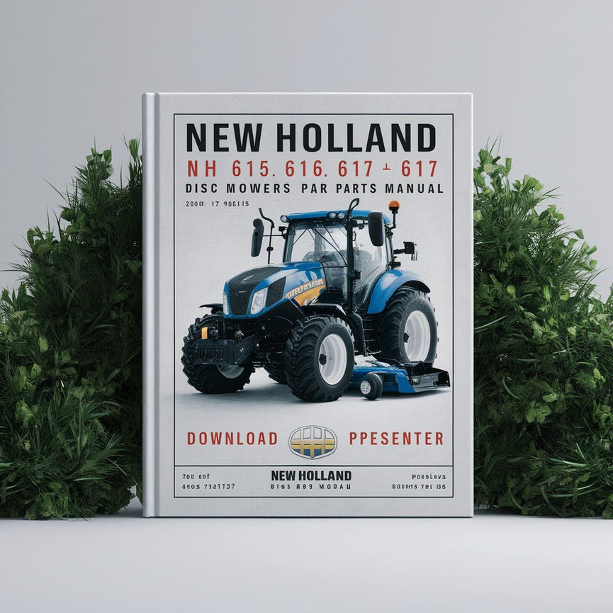 Manual de piezas de las segadoras de discos New Holland NH 615 616 617 5061631NF