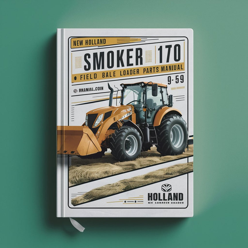 Manual de piezas del cargador de pacas New Holland NH SMOKER 170 Field 9 59