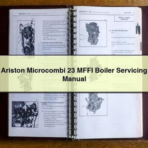 Ariston Microcombi 23 MFFI Boiler Servicing Manual PDF Download