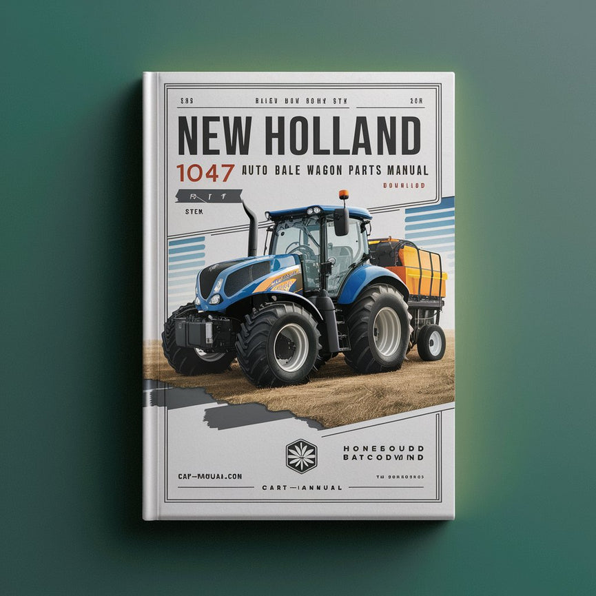 Manual de piezas del carro de pacas New Holland NH 1047 Auto 55104712NF