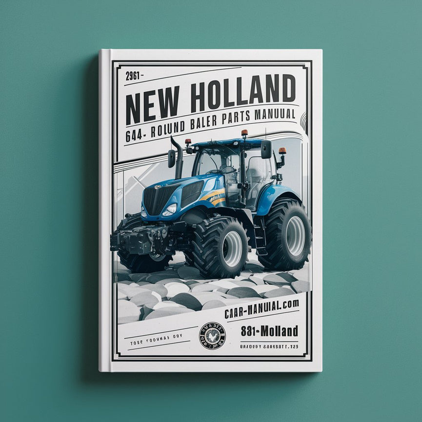 New Holland NH 644 ROUND BALER Parts Manual 86606704