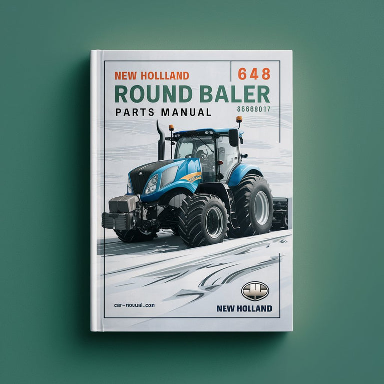 New Holland NH 648 ROUND BALER Parts Manual 86588017