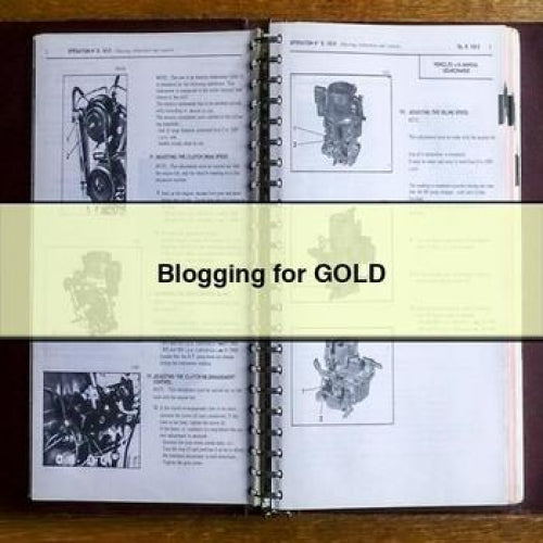 Blogging for GOLD