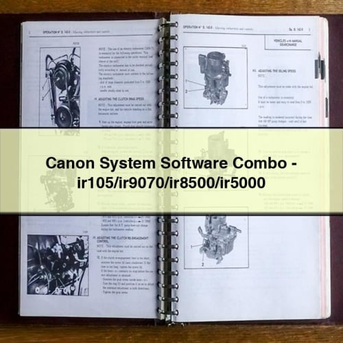 Canon System Software Combo - ir105/ir9070/ir8500/ir5000