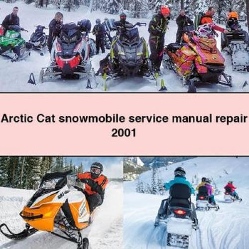 Arctic Cat snowmobile Service Manual Repair 2001 PDF Download