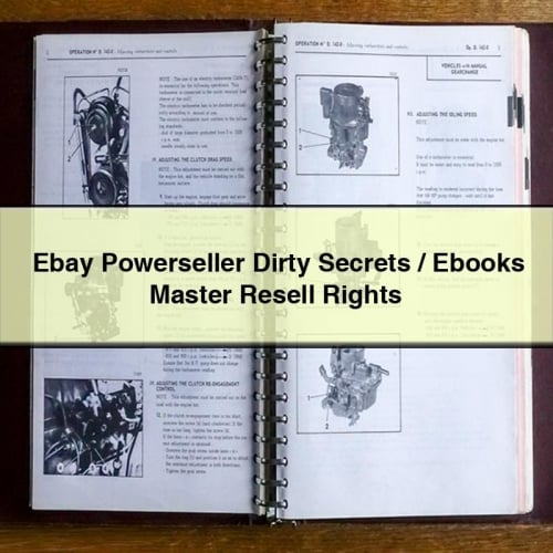 Ebay Powerseller Dirty Secrets / Ebooks Master Resell Rights