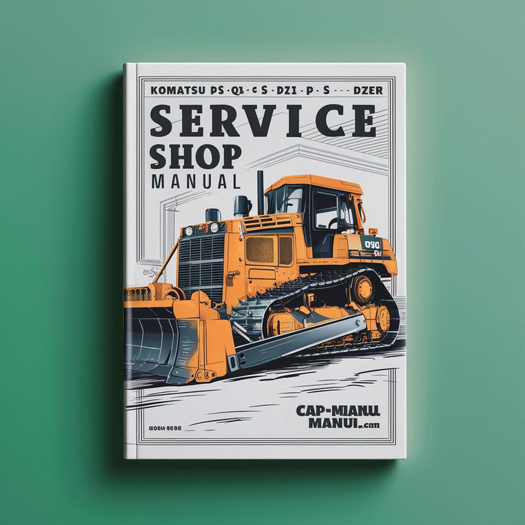 Komatsu D20A P S Q-6 D21A P S Q-6 DOZER Service Shop Manual