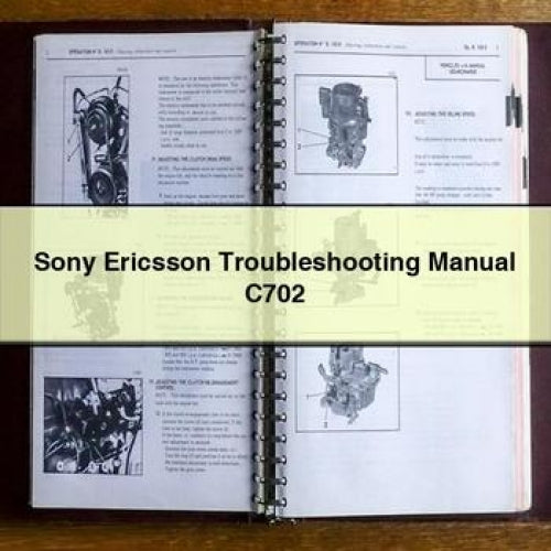 Sony Ericsson Troubleshooting Manual C702 PDF Download