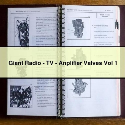 Giant Radio - TV - Anplifier Valves Vol 1