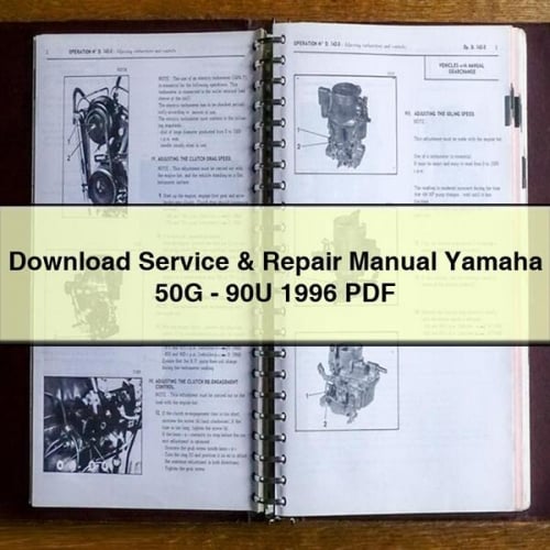 Download Service & Repair Manual Yamaha 50G - 90U 1996 PDF