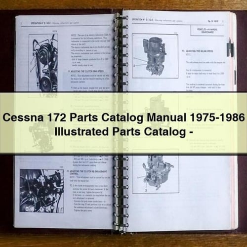 Cessna 172 Parts Catalog Manual 1975-1986 Illustrated Parts Catalog - Download PDF